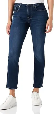 7 For All Mankind Women's Relaxed Skinny Slim Jeans Illusion Opulent 6 UK 24W • £99.99