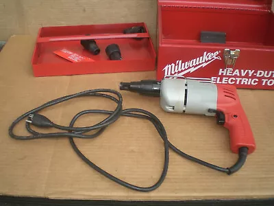 Milwaukee 6747-1 Heavy Duty Screw Shooter Kit  With Metal Case • $120