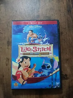 Lilo And Stitch (DVD 2002) 2 Disc Big Wave Edition Good Condition Walt Disney • $3.99