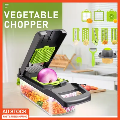 Vegetable Chopper Food Choppers Onion Chopper Veggie Slicer Cutter Dicer Kitchen • $24.99