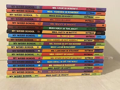 My Weird School SeriesSet Lot Of 19 High-Interest Paperback Books Dan Gutman NEW • $39.99