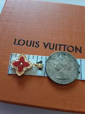 One  LV  1 Pieces   Metal   Rose Gold  Zipper Pull One 09 Inch • $48