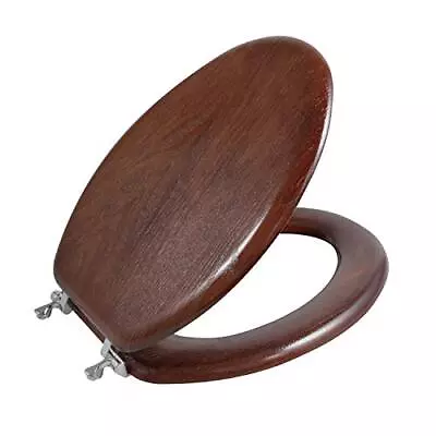 Angel Shield Durable Wood Veneer Natural Toilet Seat  Assorted Sizes  Colors  • $53.03