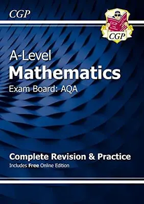 New A-Level Maths For AQA: Year 1 & 2 Complete Revision & Practice With Online  • £5.60
