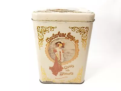 Vintage - Collector Tin - Cheinco Macfarlane Lang Boston New York Cakes Biscuits • $29.04