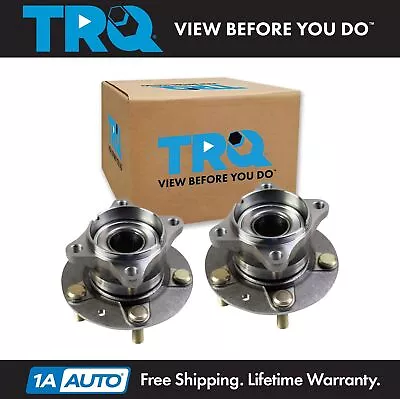 TRQ Rear Wheel Bearing & Hub Assembly LH RH Kit Pair For Mazda CX-3 • $119.95