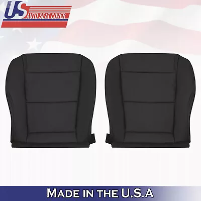 Fits 2001-2006 Acura MDX FRONT BOTTOMS Perforated Leather Seat Cover BLACK • $176.98