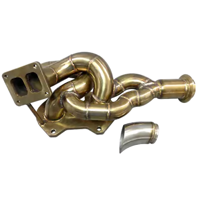 Thick Wall Manifold For RX8 RX-8 13B Turbo Swap T4 50/60MM WG Flange • $1021.81