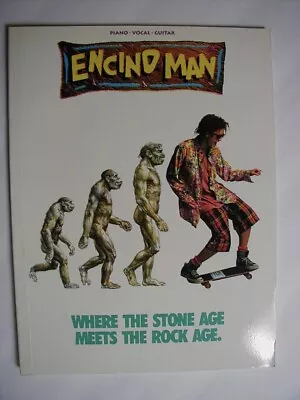Old Stock ENCINO MAN Songbook Movie Sheet Music 1992 Brendan Fraser Sean Astin • $8.99