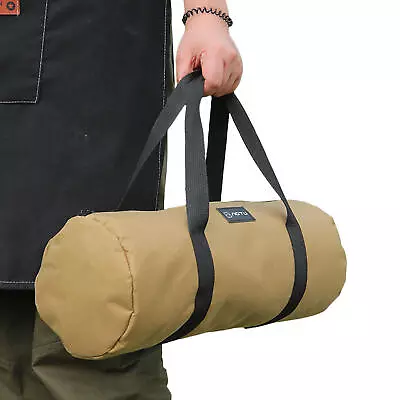 Tent Stake Bag | Oxford Canvas Double Layer Camping Tent Peg Nail Storage Bag • $16.48