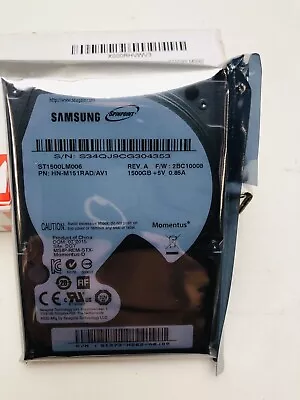 1.5TB Seagate Samsung 2.5  Internal 9MM Laptop Hard Drive ST1500LM006 HN-M151RAD • £109.50