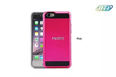 For IPhone 7 7 Plus 6 6S Plus Case Shockproof Slide Card Holder Armour Cover • $4.45
