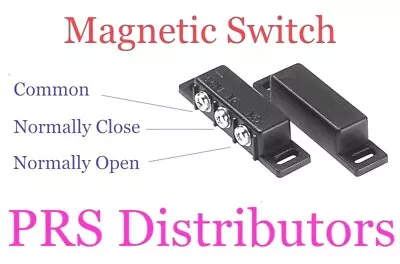 Magnetic Reed Switch Cabinet Window Door Sensor Security Normally Open / Close • $9