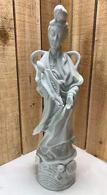 Vintage HOMCO “Mother Of Mercy  12  Figurine #1426 Kwan Yin Fine White Porcelain • $20