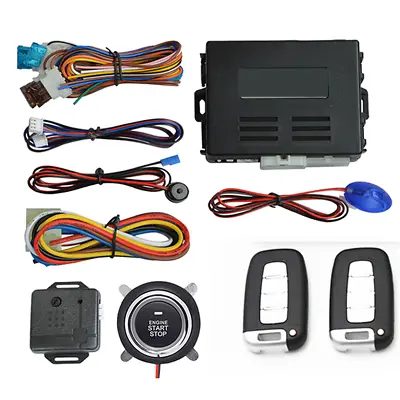 Car SUV Ignition Switch Engine Start Push Button Keyless Entry Starter Stop Kit • $62.90