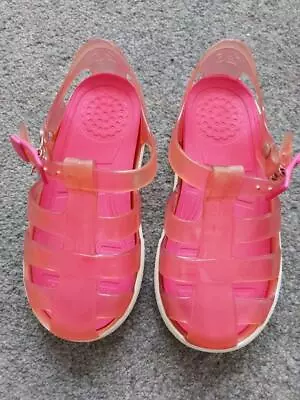 Girls Red Igor Jelly/plastic Sandals Toddler/kids Size 8  Eur 26 • £5.99