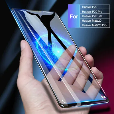 FOR Huawei P20 P30 Pro Lite Mate 20 Full Cover Tempered Glass Screen Protector  • £3.45