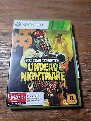Red Dead Redemption : Undead Nightmare XBOX 360 Complete With Manual And Map • $17