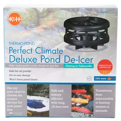 K&H Pet Thermo-Pond Perfect Climate Deluxe Pond De-Icer • $63.84