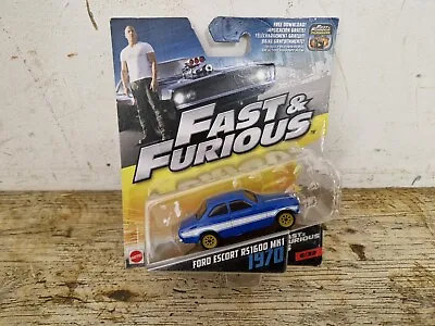 £5.50 • Buy 2018 Mattel The Fast & Furious 6 6/32 1970 Ford Escort RS 1600 Mk1