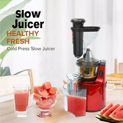 Ultra Slow Juicer Machine Whole Fruit Extractor BPA Free Cold Press Masticating • $88