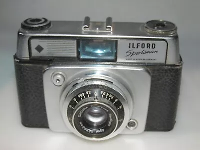 Ilford Sportsman 35mm Film Camera + Case - Good Cond - Fully Working - WHOO HOO • £4.99