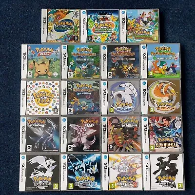$208.99 • Buy Ds POKEMON GAMES GENUINE (Every DS Pokémon Release) PAL - Make Your Selection