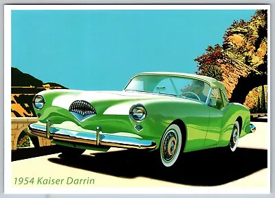 1954 Kaiser Darrin (Green) Postcard - 2005 USPS • $3