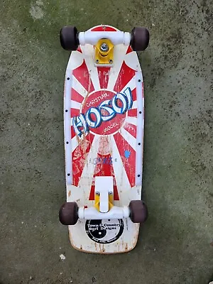 1980s OG Skateboard Sims Christian Hosoi • $1500