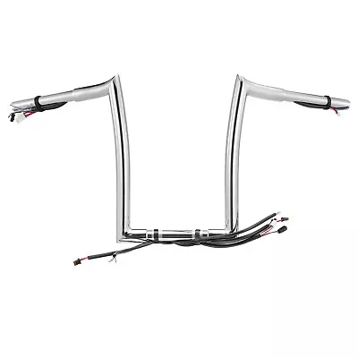 12  Prewired Handlebar For Harley Heritage Softail Classic Deluxe Slim 2016-2017 • $199.99