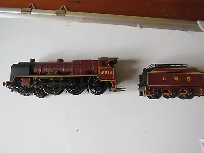 Hornby (1-1728 ) R2182b Lms 4-6-0 Patriot Class 5xp 5514 ‘holyhead’ Tested Boxed • £70