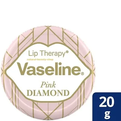 Vaseline Lip Therapy Pink Diamond Peach Flavoured Exclusive Limited Edition • £14.93