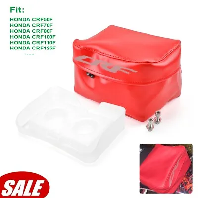 For HONDA CRF 50F 70F 80F 100F 110F 125F 150F 230F Rear Fender Storage Tool Bag • $38.76