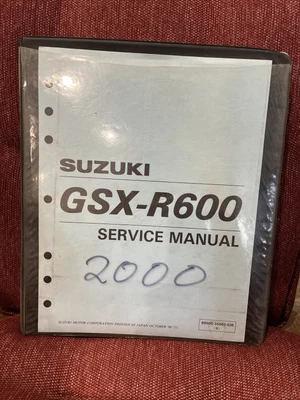 $11.95 • Buy Suzuki 99500-35062-03E 1996 GSX-R600 Service Manual