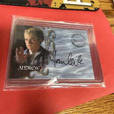 Tom Lenk As Andrew BUFFY The Vampire Slayer Season 6 Autograph Auto Card A33 • $19.99