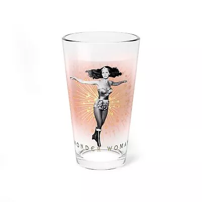 Wonder Woman Lynda Carter Mixing Glass 16oz • $21.23