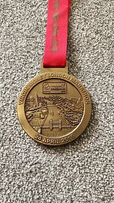 Virgin London Marathon Medal 2016 Finishers Medal • £90