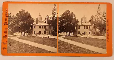 Maplewood Farm Stereoview Photo J.C. Moulton Of Fitchburg Massachusetts • $35