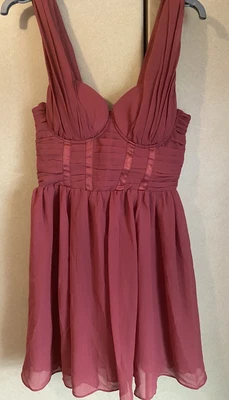 £10 • Buy H&M Pink Bustier Corset Style Party Dress Size 8-10 BNWT
