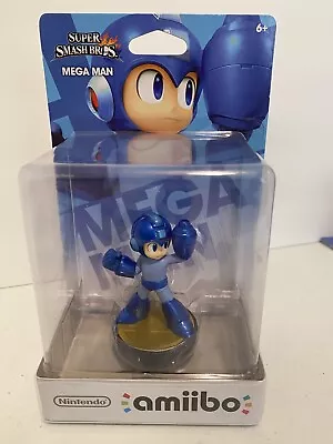 Nintendo Super Smash Bros. Mega Man Amiibo (Switch Wii U 3DS) New&Sealed • $19.95