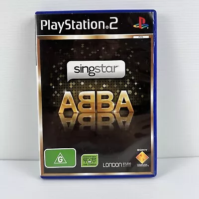 $9.95 • Buy Singstar ABBA Sony PlayStation 2 PS2 Game Complete With Manual PAL Tracked Post