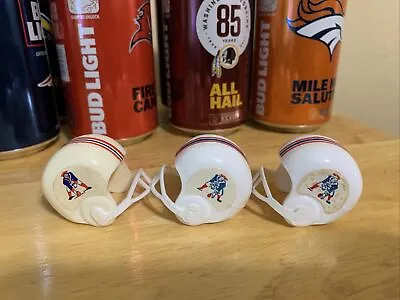 $9.99 • Buy 3 Vintage New England Patriots Gumball Football Helmets Mini OPI