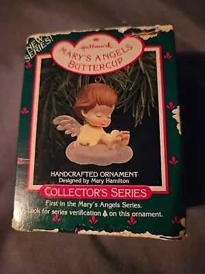 Hallmark Keepsake Ornament Mary's Angels 1988 Buttercup 1st Series #1 First • $35