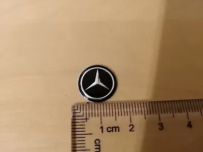 14mm MERCEDES BENZ BADGE SELF ADHESIVE KEY FOB BADGE • $4.95