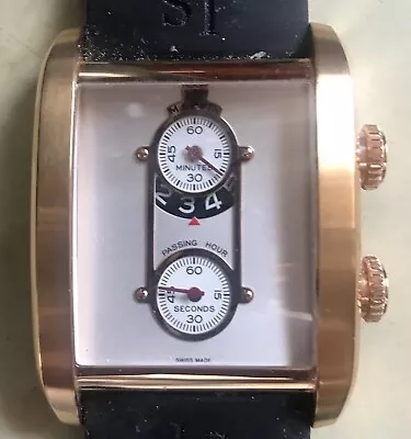 £500 • Buy Very Rare Jump Hour Watch,  Beautiful, Marvin, Needs Movements