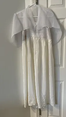 Vintage Traditional Korean Women's Hanbok Undergarments - White Undershift • $39.95