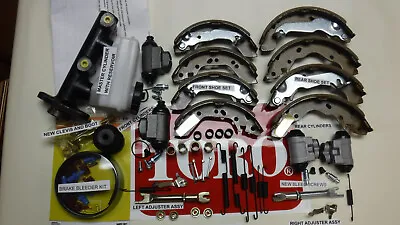 SUPER BRAKE KIT Toro Workman MASTER CYLINDER SHOES CYLINDERS 3100 3200 3300 4300 • $484.25