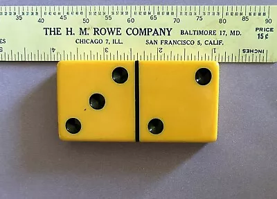 $9 • Buy Vintage Bakelite Huge Domino
