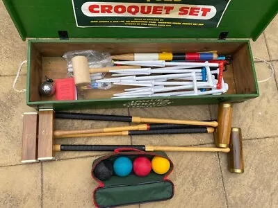 Jaques London Vintage Croquet Set  • £800