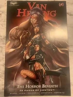 Van Helsing The Horror Beneath 1 1st Print - Zenescope 2023 Hot Rare NM • £7.99